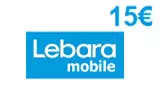 Lebara Mobile 15€ Guthaben